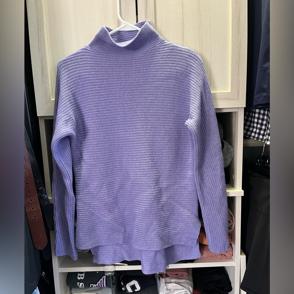 Made in Italy - Wool Purple Sweater